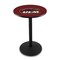 Holland Bar Stool Co 42" Blk Wrinkle Louisiana-Monroe Pub Table L214B4228LA-Mon - alternate 1